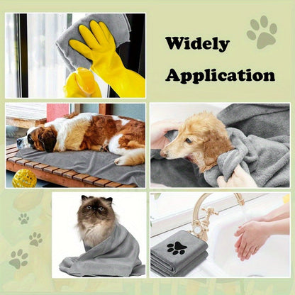 Dog Grooming Kit 6 Piece – Brush, Silicone Washing Gloves, Microfiber Towel & Shedding Tool, No Power Required, Essential Pet Care Set for Shiny Coat, Gift for Dog Owners