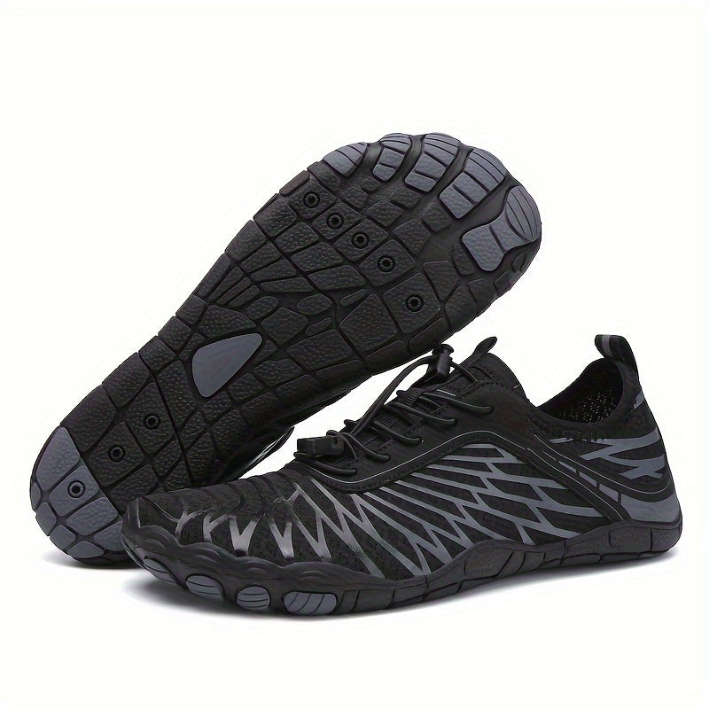 Quick-Dry Water Shoes for Men & Women – Lightweight Non-Slip Barefoot Aqua Socks for Beach Swimming Yoga Wading Indoor Workouts, Soft Breathable Athletic Beach Footwear