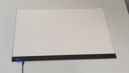 A2 LED Light Pad for Diamond Painting Tracing Drawing 3-Level Brightness USB Powered Ultra-Thin Acrylic Light Board 15.75x23.62 Inch Diamond Art Supplies Animation