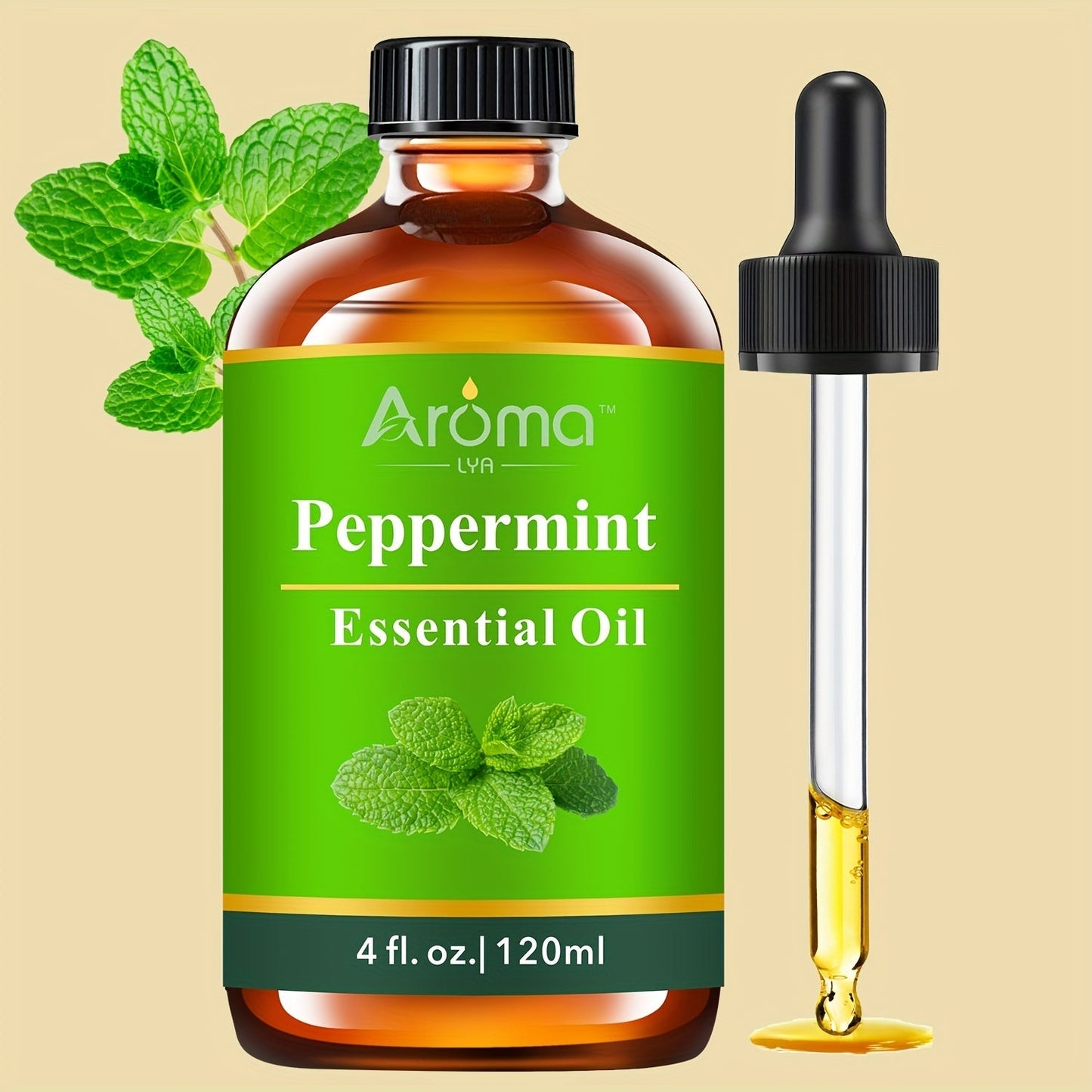 Pure Natural Essential Oils 4 FL OZ – Lavender Eucalyptus Frankincense Peppermint Lemon Sweet Orange for Diffuser Aromatherapy Soap Candle Body Oil