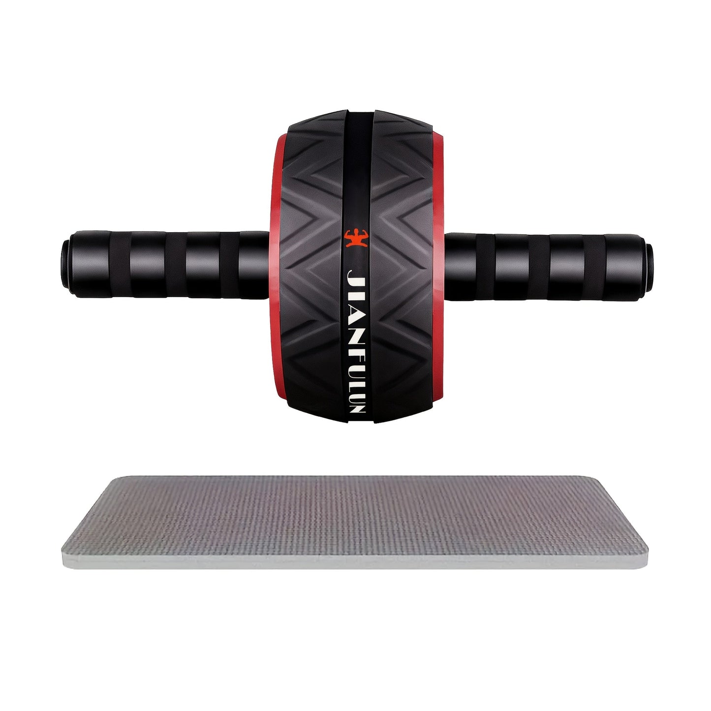 Ab Wheel Roller with Knee Pads – Core Strength Training, Balance & Ab Workout Crunch Machine for Home Gym, Muscle Toning for Arms & Abs, Stainless Steel & PP Options, Great Fitness Gift