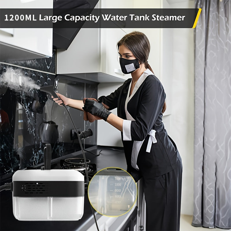 Handheld Steam Cleaner with 35-Piece Accessory Set High Pressure Portable Chemical-Free Deep Clean – Kitchen Grease Sofa Air Conditioner Tile Car Interior Washing Machine 6 Colors