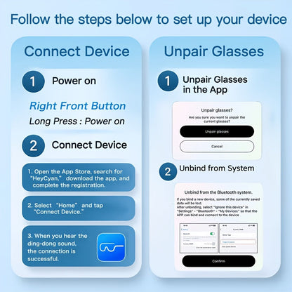 AI Smart Glasses with 8MP HD Camera Touch Control ChatGPT Real-Time Translation Wireless Calling Blue Light Protection Noise Reduction Dual Mics Photochromic Lens for Cycling Driving Travel Office