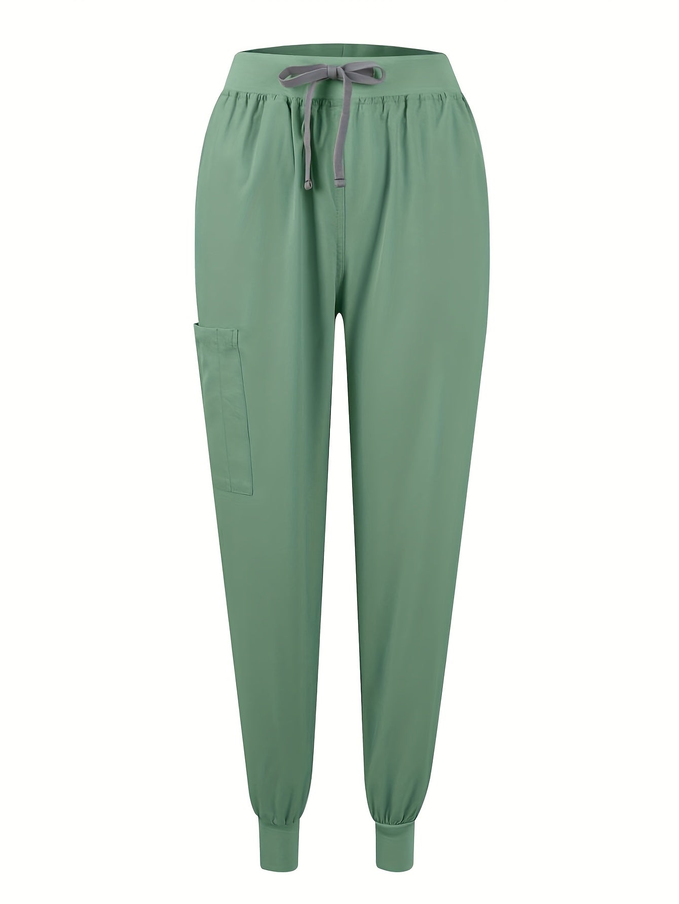 Unisex Medical Scrubs Set – Breathable Quick-Dry V-Neck Top & Drawstring Jogger Pants, Nursing Uniform for Women & Men, 7 Colors, Sizes S-XXL, Ideal for Hospitals, Dental Clinics & Veterinary Work