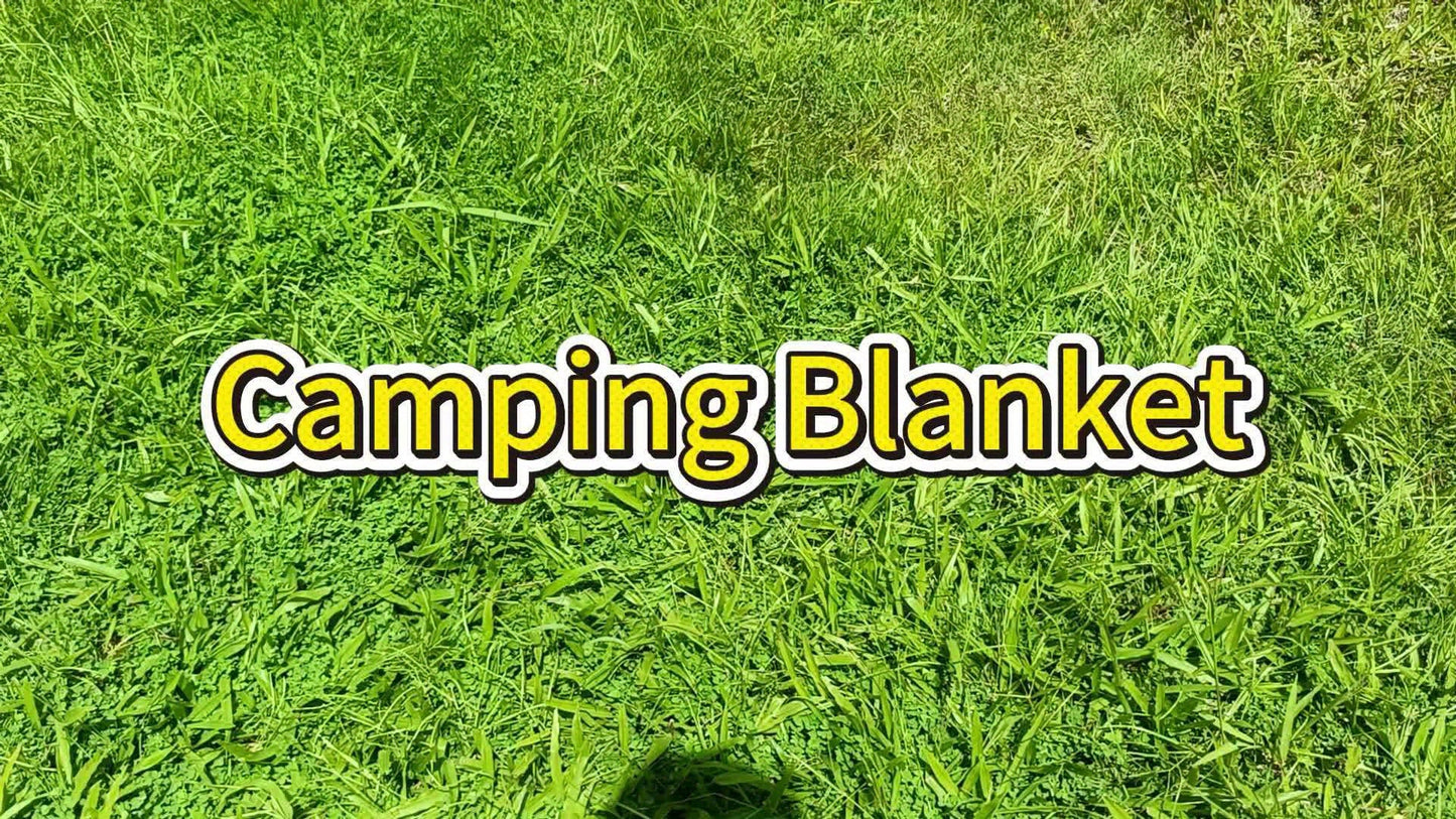 Outdoor Puffy Camping Blanket 55x79 Inch Lightweight Down Alternative Ultra Warm Hammock Top Quilt – Printed Camping Blanket for Traveling, Picnic, Beach Party & Cold Weather | 140x200cm