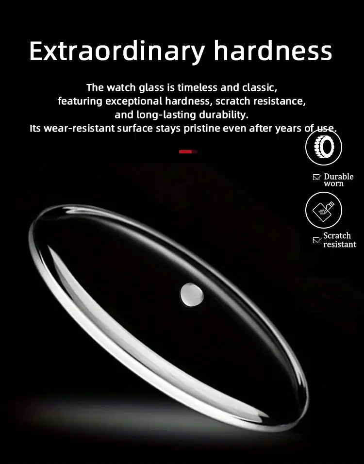 Men's Luxury Stainless Steel Watch with Luminous Hands & Date Display – Elegant Analog Timepiece for Business, Professional & Casual Wear, Ideal Gift for Him