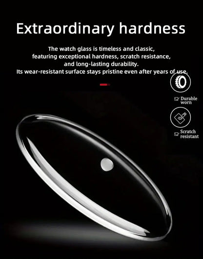 Men's Luxury Stainless Steel Watch with Luminous Hands & Date Display – Elegant Analog Timepiece for Business, Professional & Casual Wear, Ideal Gift for Him