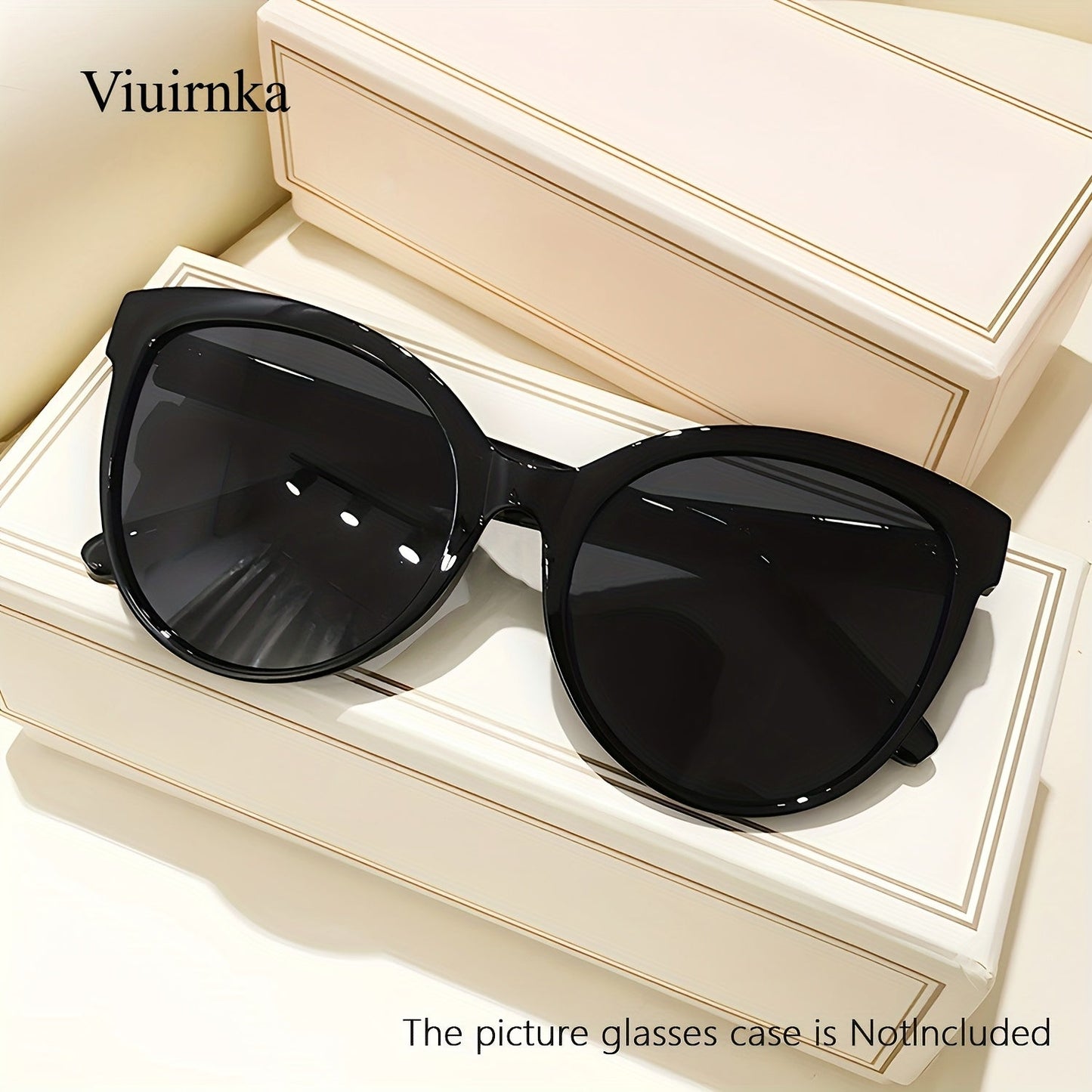 Oversized Cat Eye Sunglasses for Women – Y2K Trendy Fashion Shades, UV Protection, 7 Colors Including Leopard & Floral, Lightweight Summer Eyewear for Beach, Vacation, Travel & Street Style