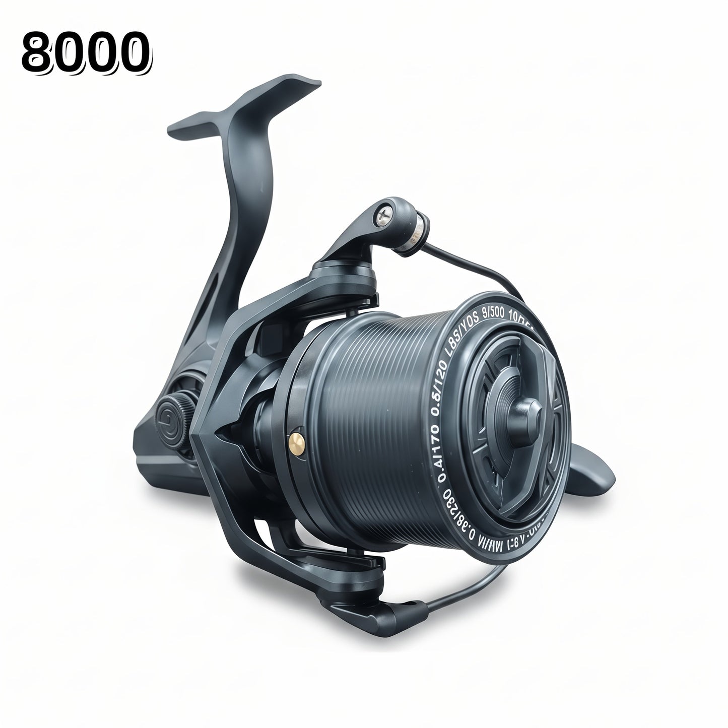 Heavy Duty Saltwater Spinning Reel 8000 10000 14000 Deep Sea Fishing Reel Metal Body High Line Capacity Ambidextrous Large Fish Ocean Surf Reel