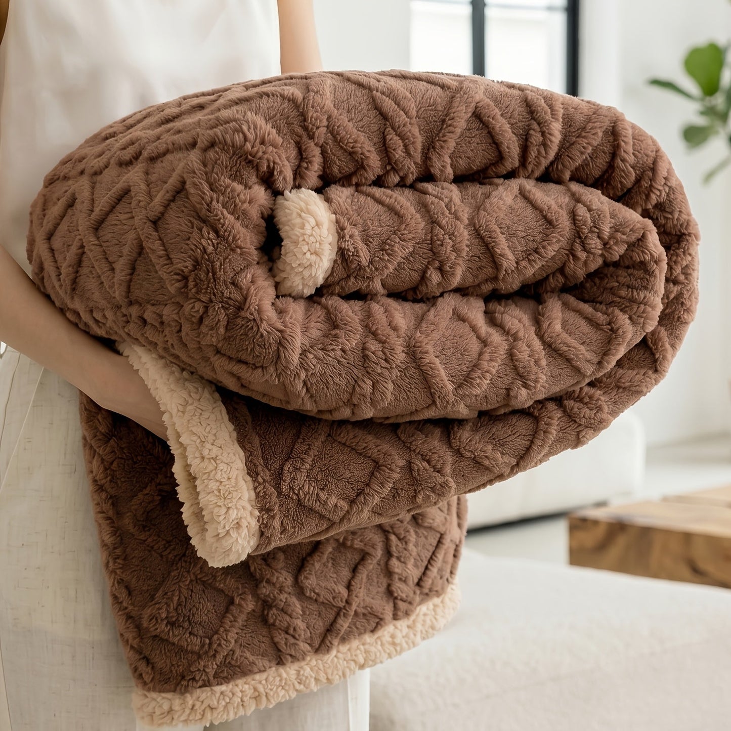 Liquid-Proof Pet Blanket Reversible Sherpa Fleece Sofa Bed Furniture Protector for Dogs Cats Machine Washable Throw Blanket Small Medium Large XL Light Gray Khaki Beige Dark Gray
