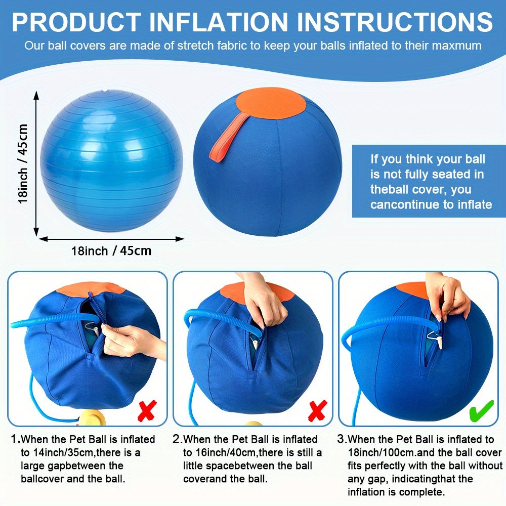 Chew-Resistant Dog Ball Toy for Fetch & Training – Durable Polo Balls for Golden Retrievers, Bulldogs, Shiba Inu, Corgi & Australian Shepherd, Self-Play & Obedience Exercise