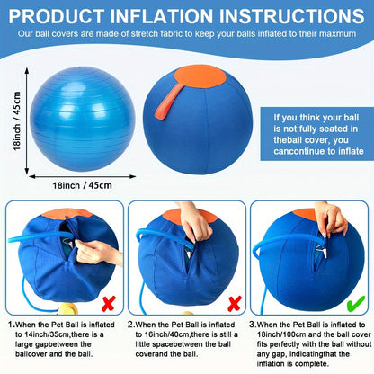 Chew-Resistant Dog Ball Toy for Fetch & Training – Durable Polo Balls for Golden Retrievers, Bulldogs, Shiba Inu, Corgi & Australian Shepherd, Self-Play & Obedience Exercise
