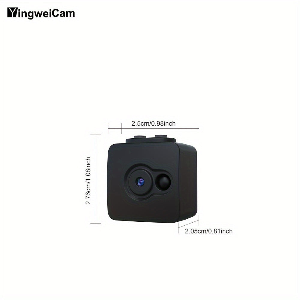 Mini Hidden Security Camera No WiFi Needed – 32GB SD Card Support, Continuous Loop Recording, Rechargeable Battery, Plug & Play – Home Security, Baby Monitor, Pet Camera, Office Surveillance