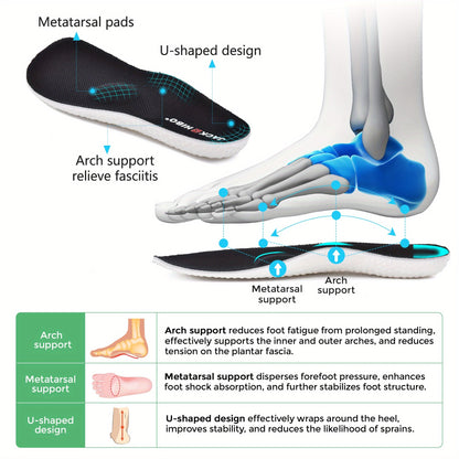 Men's Hands-Free Slip-On Orthopedic Sneakers – Wide Toe Box, Arch Support, Metatarsal Pad, Cushioned Zero Drop Sole, Mesh Upper, Walking Shoes for Comfort & Pain Relief