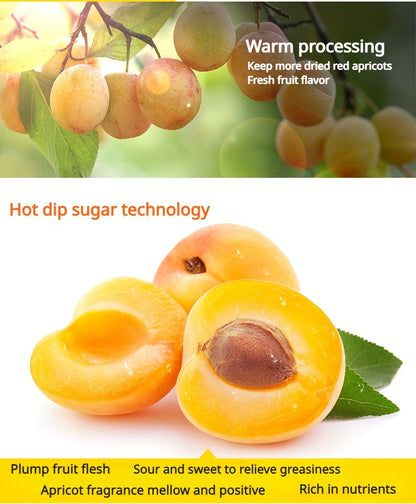 Dried Apricots Snack 3 Bags Pack Natural Tropical Dried Fruit Healthy Sweet Snack Ready-to-Eat Vegan Gluten-Free Gift