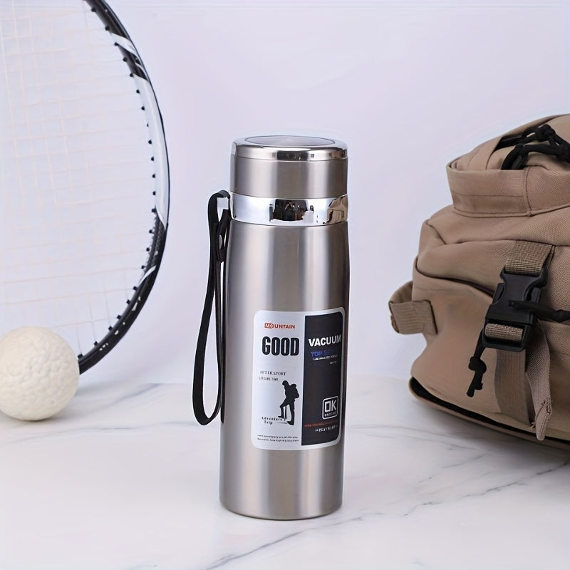 Insulated Water Bottle 33.81oz Large Capacity, 316 Stainless Steel Double-Wall Vacuum Flask with Leak-Proof Lid for Camping, Travel, Gym & Everyday Hydration