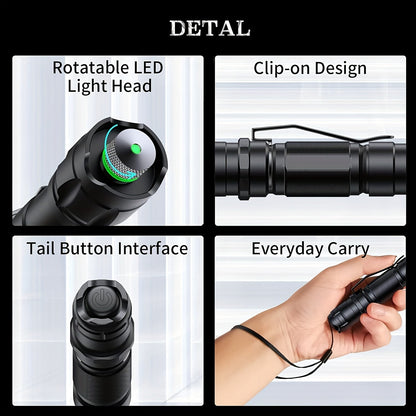 High Power Laser Pointer with Battery and Charger Set Red Green Purple Tactical Laser Flashlight for Indoor Presentations Outdoor Camping Hiking Stargazing Long Range Beam