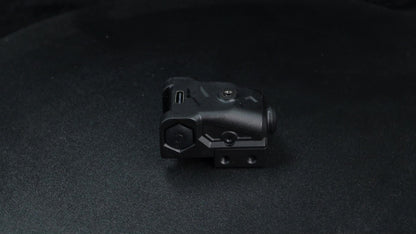 Compact Pistol Laser Sight Green Red Purple Type-C Rechargeable Ultra Compact Handgun Laser with 20mm Picatinny Rail Ambidextrous Switch for Most Pistols and Rifles