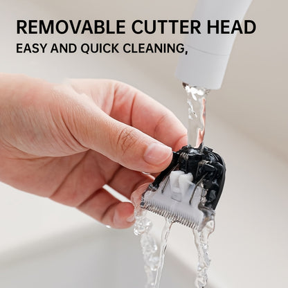 Rechargeable Cordless Pet Grooming Clippers with LED Display - Professional Wireless Dog Hair Trimmer, Detachable Blades, 4 Comb Guides, Low Noise 36V USB Charging, for Dogs Cats Small Animals