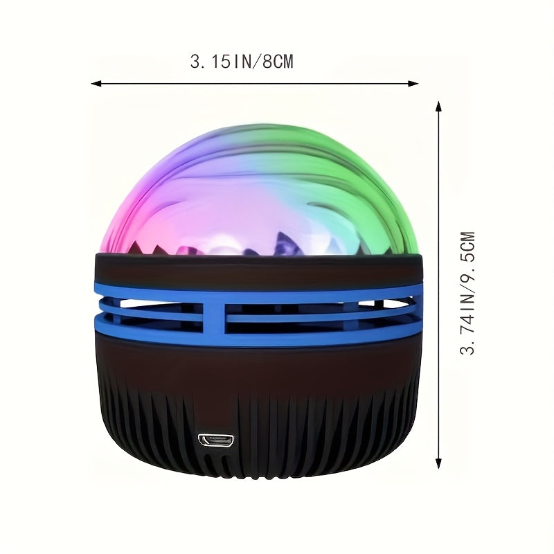 Galaxy Star Projector Night Light Aurora Borealis LED with Remote Control 7 Lighting Effects for Bedroom Kids Room Camping Wedding Party & Home Decoration – Romantic Starry Sky Atmosphere Lamp
