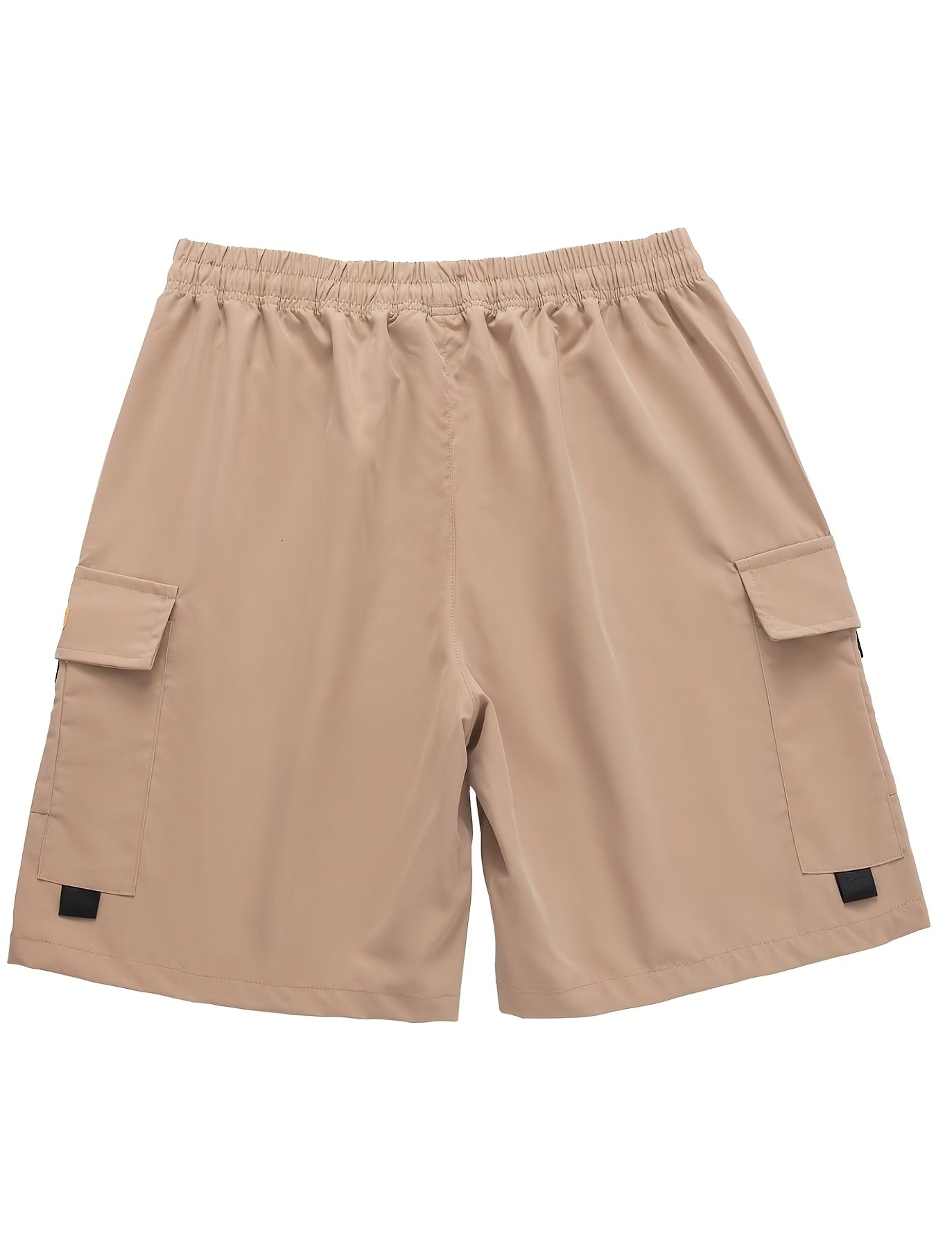 Men's Cargo Shorts 4-Pack Quick-Dry Multi-Pocket Elastic Drawstring Waist Loose Fit Workout Shorts for Gym Fitness Golf Outdoor Activities – Breathable Lightweight Casual Workwear S-XXXL