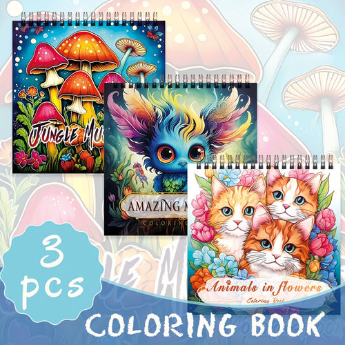 Adult Coloring Books for Women 3-Pack – 30 Pages Each on 100g Heavyweight Paper, Women's Themed Stress Relief Mindfulness Coloring Set, Perfect Birthday & Mother's Day Gift