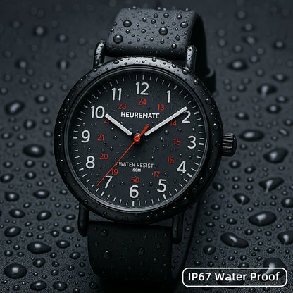 Nurse Watch Waterproof Luminous Easy-Read Dial 24-Hour Second Hand Colorful Silicone Band – Professional Fob Watch for Nurses Nursing Students Doctors Healthcare Workers Unisex 6 Colors