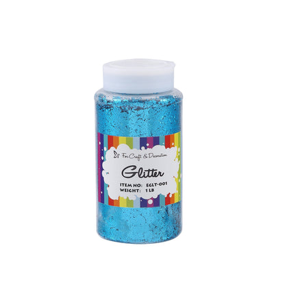 1lb Craft Glitter Powder in 19 Colors – Fine, Ultra Fine & Chunky Glitter with Shaker Top for Tumblers, Resin, Scrapbooking & DIY Crafts, Bulk Glitter for Kids & Adults