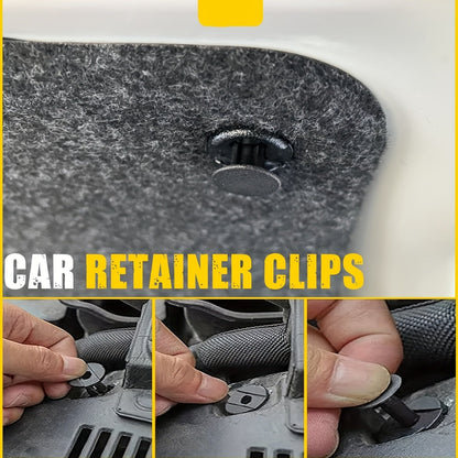 Car Push Retainer Clips Assortment Kit 115/635/640/1290 Pcs - 16 Sizes Nylon Bumper Fender Rivets Automotive Fasteners with Cable Ties & Removal Tool