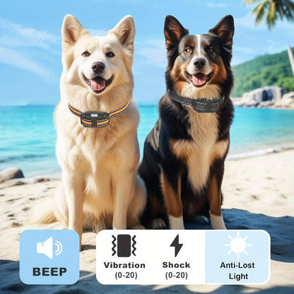 Dog Training Collar with Remote 3300ft Range – Rechargeable E-Collar for 5-120 Lb Dogs, 3 Training Modes Beep Vibration & Safe Shock, Waterproof Dog Shock Collar for Small Medium Large Breeds