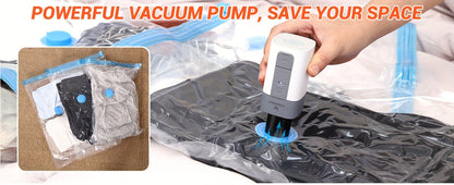 Portable Electric Air Pump 2600mAh USB Rechargeable – Super Fast Inflation for Air Mattress, Swimming Ring, Vacuum Storage Bags & Sleeping Bags, Compact Lightweight Camping Outdoor Pump