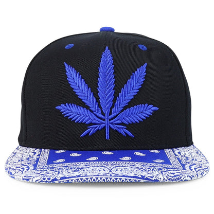 Rasta MJ Leaf 3D Embroidered Flat Bill Snapback Cap – Hip Hop Reggae Hat, Adjustable Snapback, One Size Fits Most, Unisex Streetwear Baseball Cap
