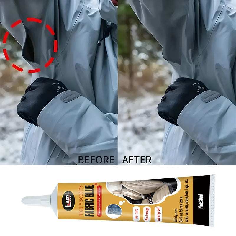 Car Interior Sealant & Plastic Repair Adhesive Kit – Seat Adhesive, Super Windproof Strip Glue & Sealing Pad for Car Body, Door, Trim & Interior Repair – Fast-Fix Auto Repair Glue