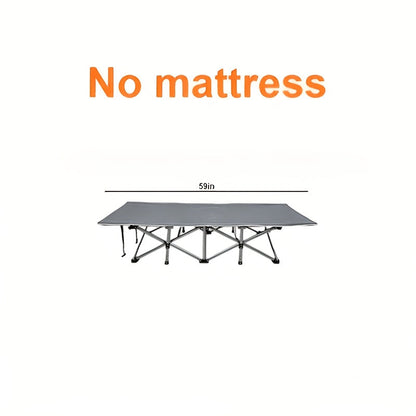 Heavy Duty Folding Camping Cot with Mattress for Adults – 500/600/700 LBS Capacity, Portable Outdoor Bed with Carrying Bag for Tents, Camping & Travel – 3 Models, 3 Colors