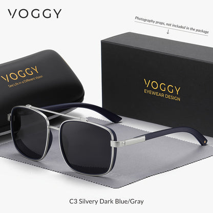 Retro Pilot Polarized Sunglasses Unisex Metal TR90 Frame UV Protection Aviator Style Driving Fishing Outdoor 5 Colors