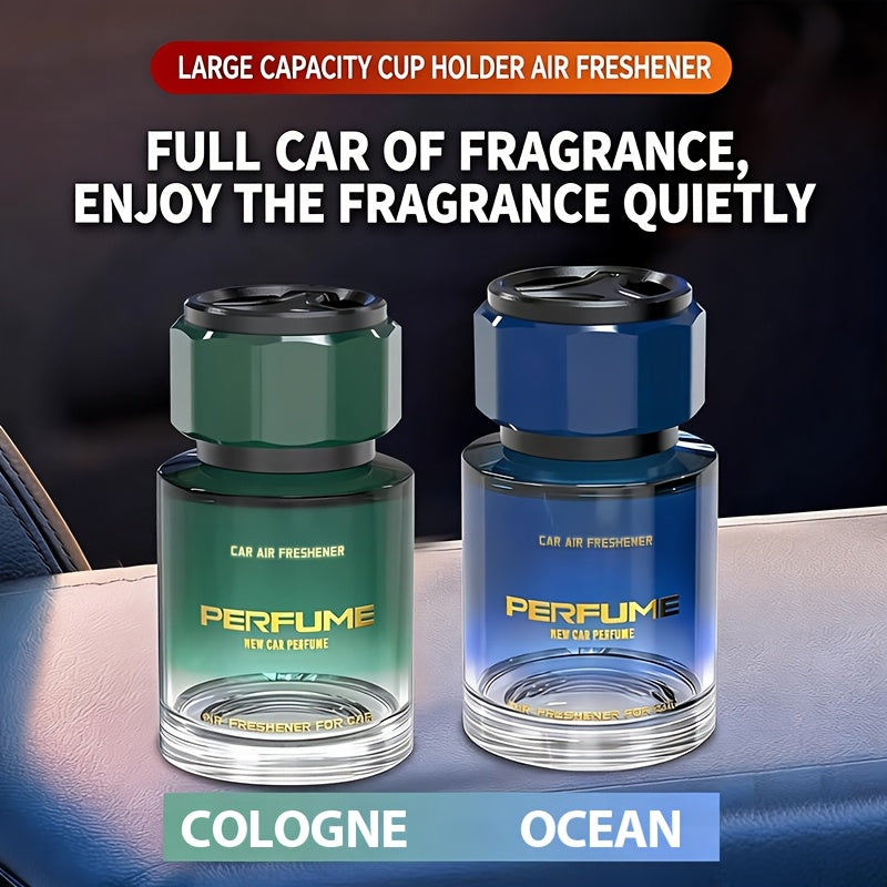 Men's Car Air Freshener Cologne Ocean Scent – Long Lasting Classic Cologne Perfume for Car Interior, Bedroom, Bathroom & Home, Luxury Auto Fragrance, Perfect Holiday & Party Gift for Men