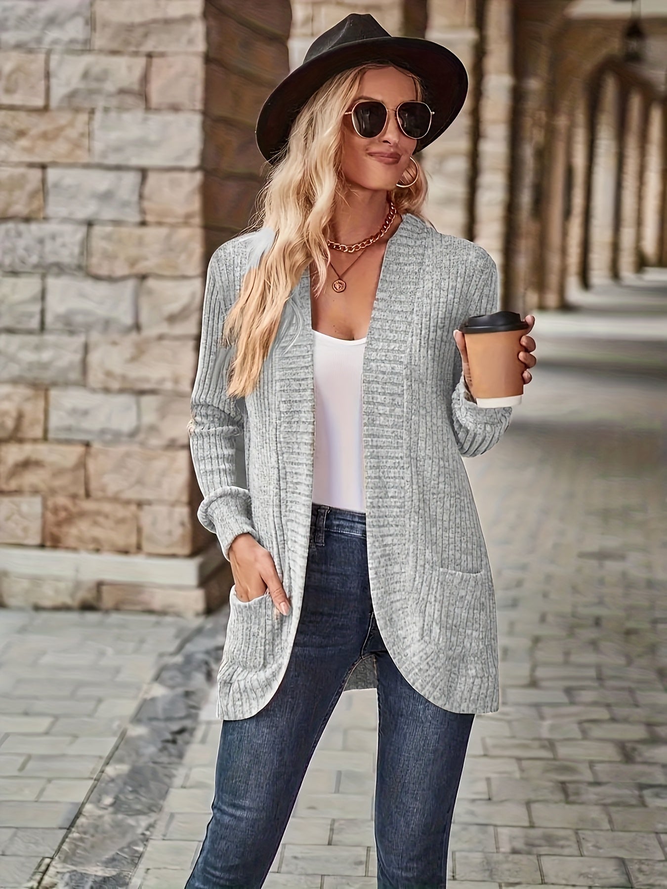 Women's Loose Casual Long Sleeve Blouse Solid Color Pocket Thread Splicing Relaxed Fit Top 10 Colors S-XXL Everyday Wear