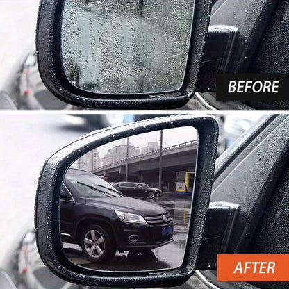 Long-Lasting Anti-Fog Spray with Towel – Car Windshield & Window Defogging Agent, Improves Clarity of Glass, Mirrors & Helmets, 6.76oz
