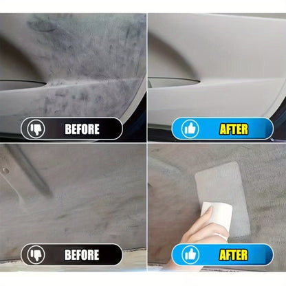 Car Interior Renovator & Restorer 100ml – Multi-Purpose Cleaner for Plastic, Fabric, Seats & Dashboard, Long-Lasting Protection with Applicator Sponge
