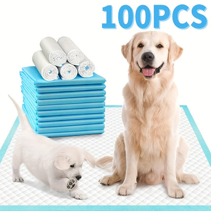 Extra Large Dog Pee Pads 6X Thicker Super Absorbent Leak-Proof Quick-Dry Puppy Training Pads Odor Control 28x34 Inch 50-200 Count Home Camping Pet Toilet