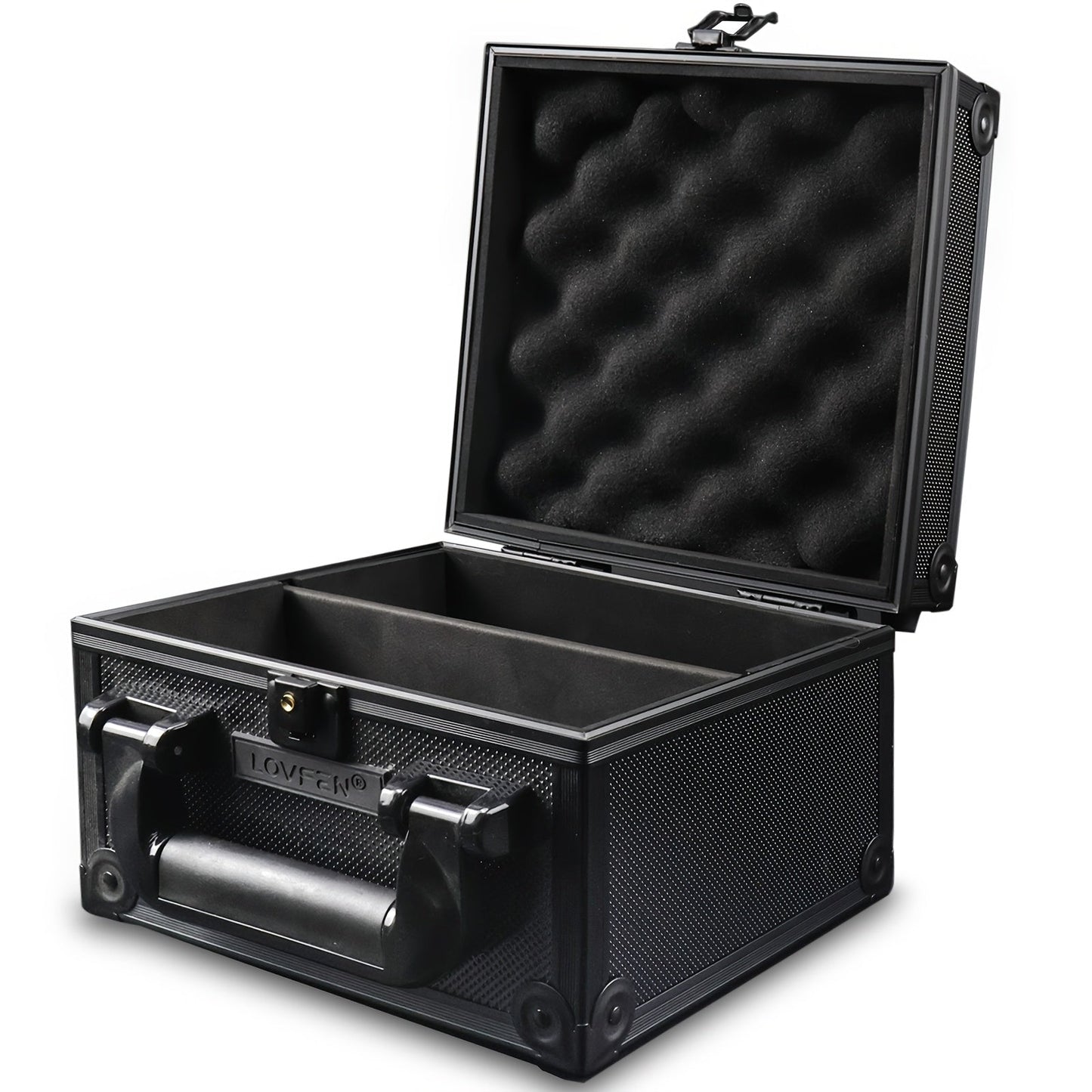 Trading Card Toploader Storage Box – Holds 600+ Cards, Fits 3"x4" 35PT Rigid Toploaders, 18 Colorful Dividers & 6 Foam Stoppers, Card Case for Pokemon, Sports Cards, TCG Collections