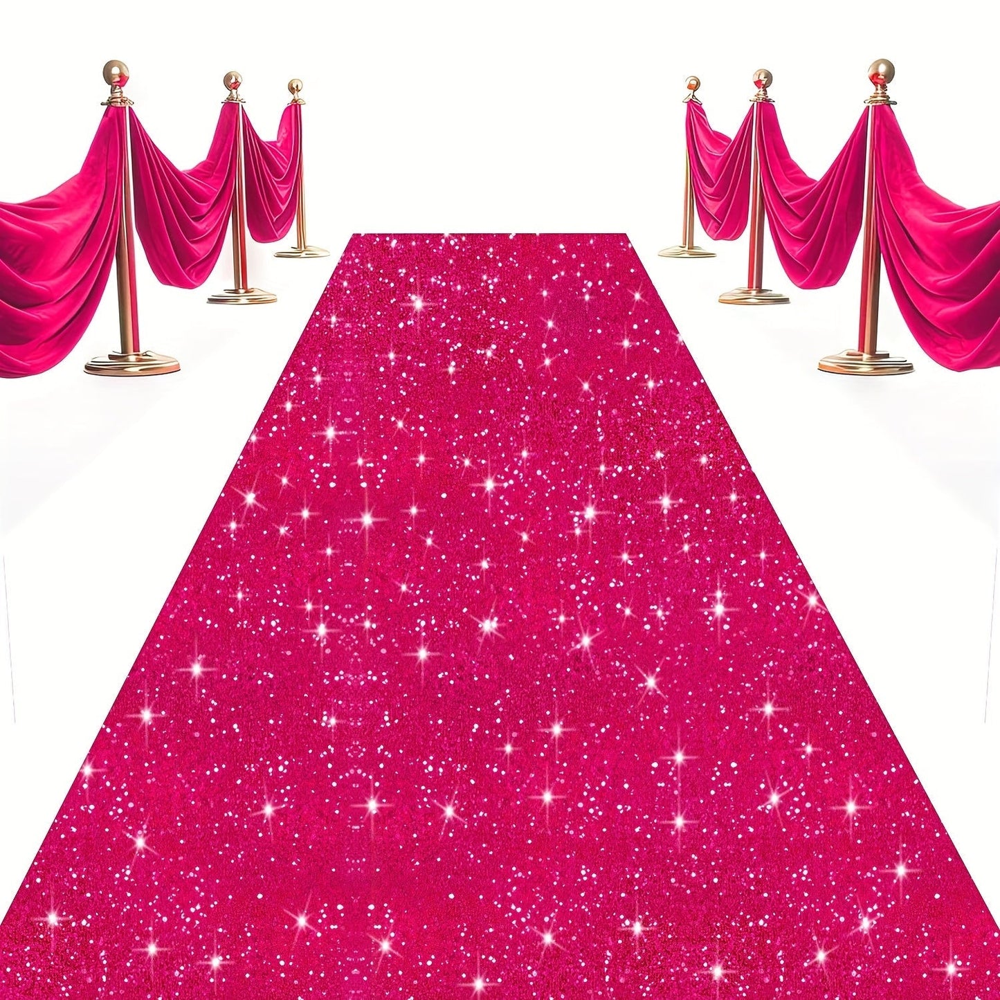 Sequin Aisle Runner 2x15FT Glitter Wedding Carpet Runner 12 Colors for Wedding Ceremony Bridal Shower Party Decoration Outdoor Indoor