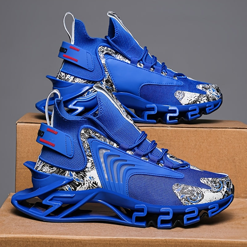 Men's Casual Athletic Sneakers - Lightweight Breathable Sport Shoes for Walking, Running and Everyday Wear, Available in 6 Colors, Wide Size Range US 4.5 to 13.5