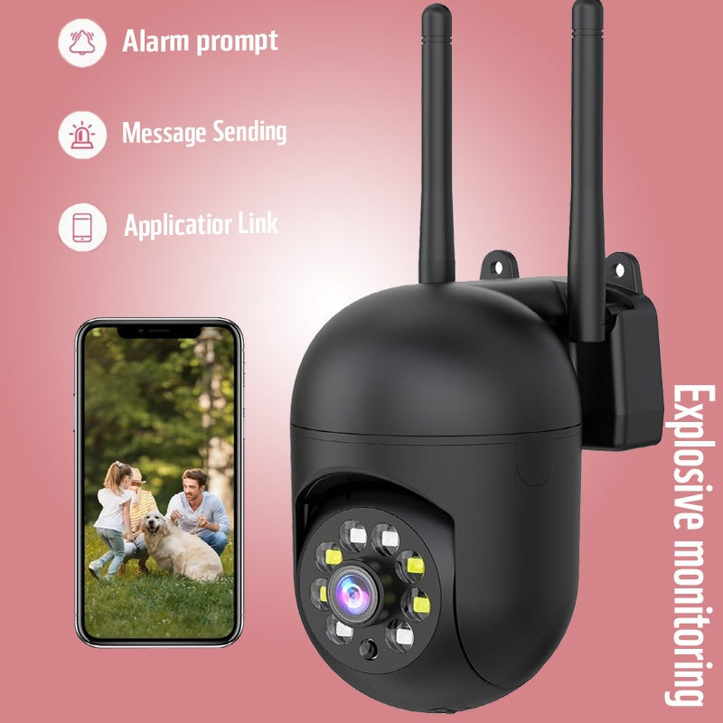 Indoor Security Camera 4 Pack 3MP Wireless – Cloud Storage, 2.4G/5G Dual-Band WiFi, AI Motion Detection, Two-Way Audio & Color Night Vision for Home Surveillance System