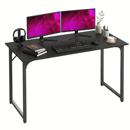 Computer Desk 32/39/47 Inch – Modern Writing & Gaming Desk with Sturdy Metal Frame, Home Office Study Workstation for PC, Laptop & Monitor Setup, 3 Size Options