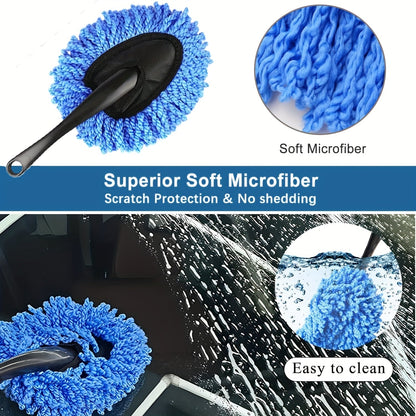26PCS Car Detailing Brush Set – Complete Car Cleaning Kit with Drill Brushes, Wash Mitt, Tire Brush, Window Squeegee, Cleaning Gel & Storage Bag for Interior Exterior Wheels Vents Professional Auto Care