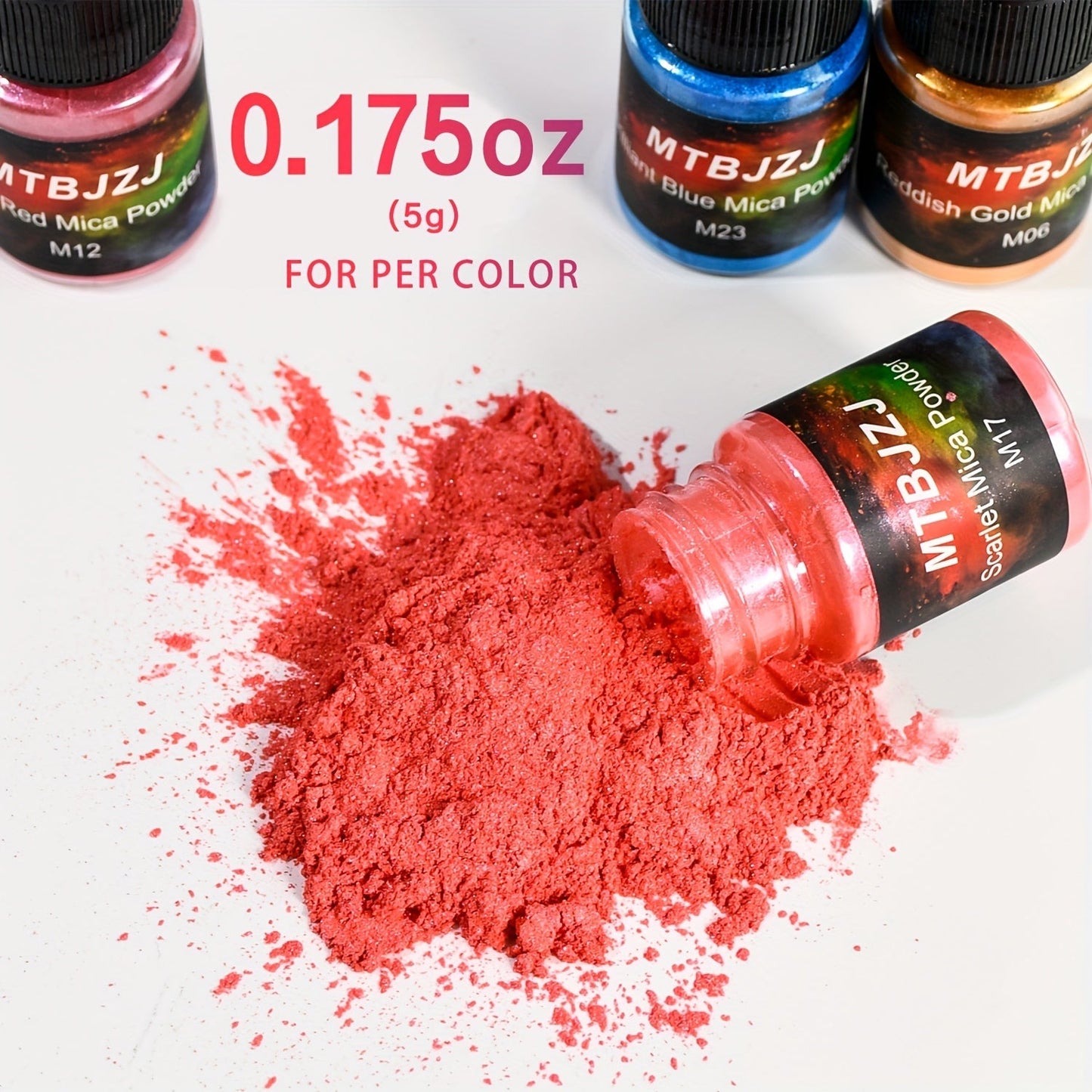 28-Color Resin Casting Powder Set – Fine Bubble-Free Pigment Powder for Resin Art, Jewelry Making, DIY Crafts & Beginners, Vibrant Mixed Colors – Qu Gofang