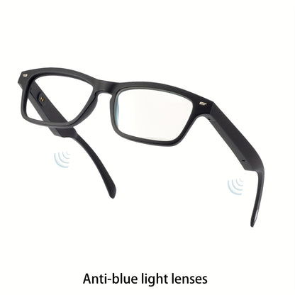 AI Smart Glasses with Real-Time 160-Language Translation, GPT Chat Assistant, Bluetooth 5.2 Audio, Hands-Free Calling, Music Playback, Photochromic & Anti-Blue Light Lenses – Unisex Wearable Tech