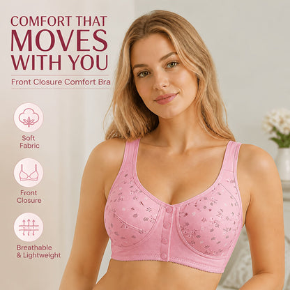 7 Pack Seamless Wireless Bra Set for Women – Soft Front Button Bralettes, No Underwire, Comfortable & Breathable for Daily Wear, Yoga, Travel & Festivals, Sizes S-XXL