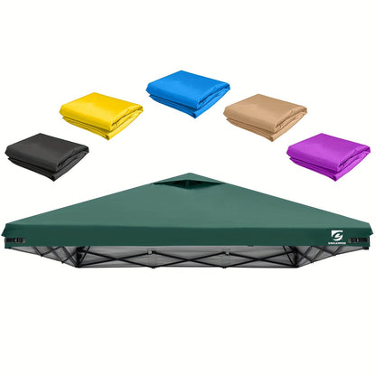 10x10 Pop Up Canopy Replacement Top Cover with Air Vent – Waterproof UV-Resistant Canopy Top for Straight Leg Tents, All-Season Outdoor Sun Shade for Garden, Patio & Camping, 11 Colors (Top Only)
